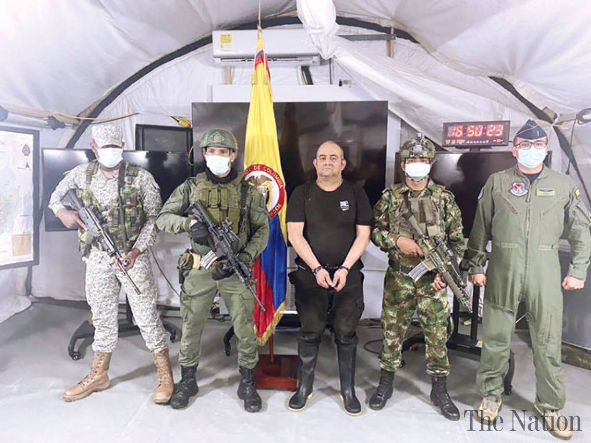 Colombian Task Force Arrested Most Wanted Druglord Otoniel - The Morning  News