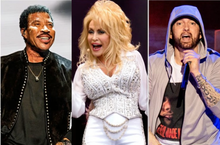 Dolly Parton, Eminem, Lionel Richie Among Rock Hall Nominees