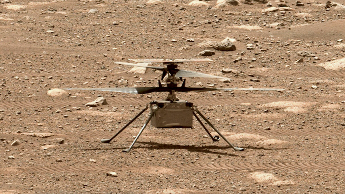 NASA Drone Completes 50 Flights Around Mars