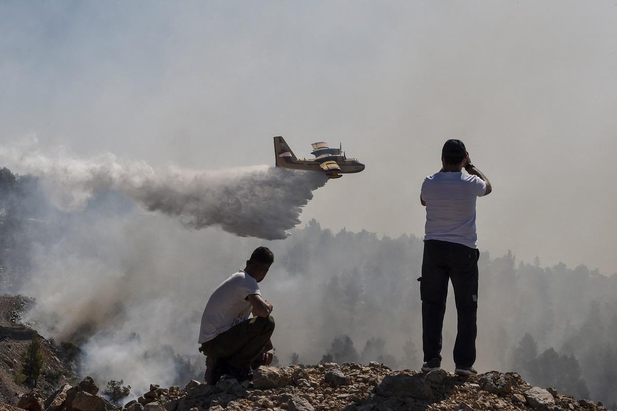 Video Shows Firefighting Plane Crashing in Greece