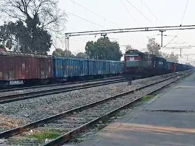 Indian Freight Train Travels 70 Km Without Driver