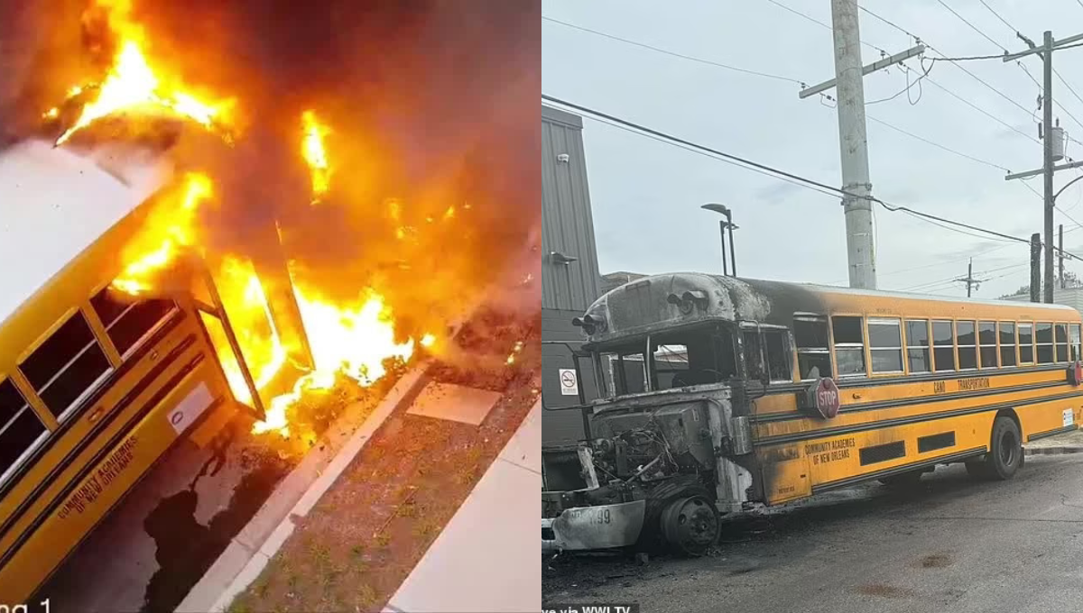 Heroic Bus Driver Gets Students Out Moments Before Explosion
