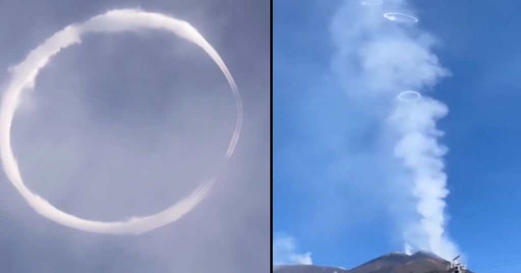 Italy's Volcano Recorded Blowing Smoke Rings Into The Sky - The Morning ...