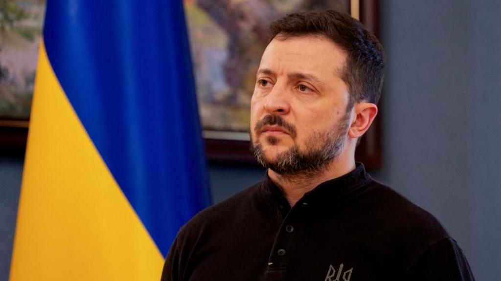 Ukrainian president offers to step down