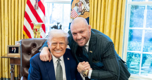 McGregor meets the US president faces backlash for remarks made.