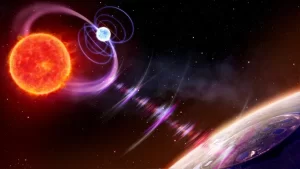 Mysterious radio pulses from the Milky Way.