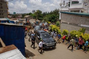 British man killed by Kenya President convoy.