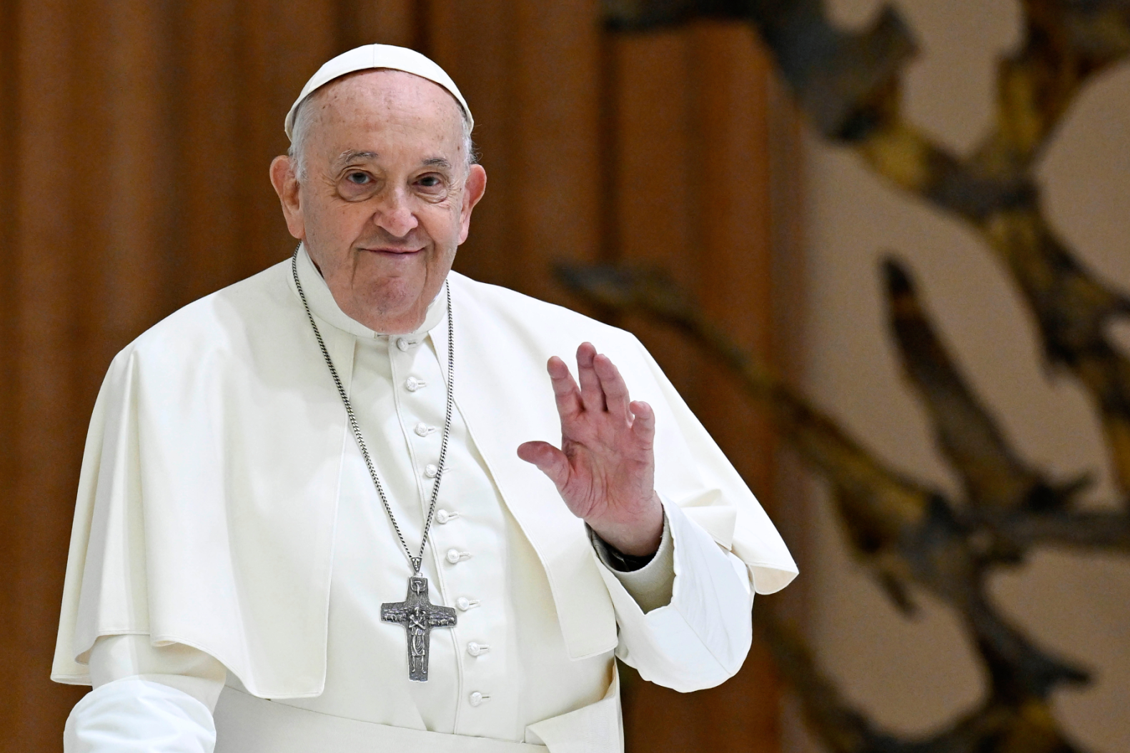 Vatican announces death of Pope Francis aged 88.
