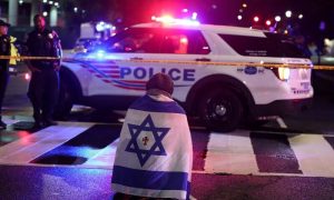 Two Israeli embassy staff shot dead outside Jewish museum in Washington.
