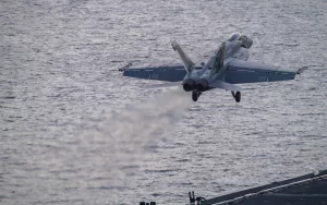 Second US fighter jet falls overboard from Truman aircraft carrier.