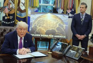 Trump unveils plans for 'Golden Dome' defence system.