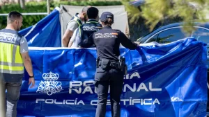 Murdered on the school run: The controversial Ukrainian gunned down in Madrid.