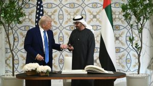 UAE President Sheikh Mohammed bin Zayed Al Nahyan told former US President Donald Trump that the Gulf nation plans to invest a jaw-dropping $1.4 trillion.