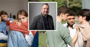 article written by steven britton explaining the difference between bullying typical teen bahviour