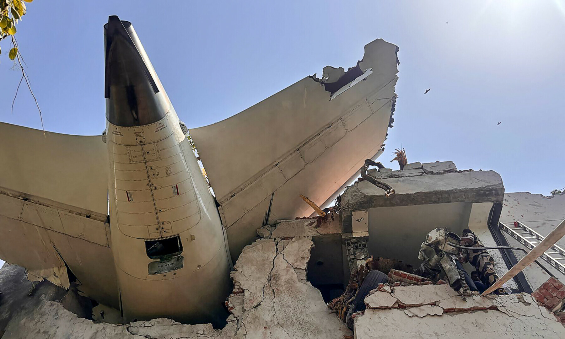 1 survivor, over 200 killed as Air India plane crashes after take-off in Ahmedabad.