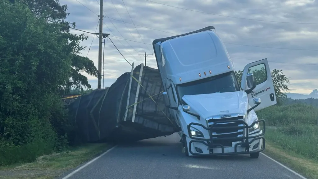 14 Million Bees Swarm After Massive Truck Crash Warning Issued.