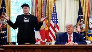 Trump and Musk trade insults as row erupts in public view.