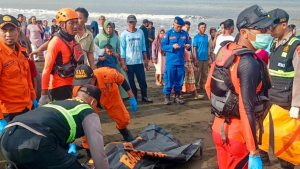 Six dead, dozens missing after ferry sinks off Bali.