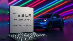 Musk hails $16.5bn Samsung deal to supply Tesla with AI chip.