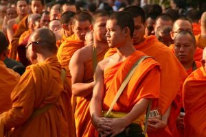 Thai woman arrested for blackmailing monks with thousands of videos after sex.