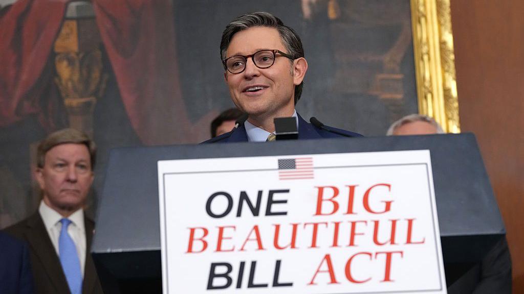 US Senate Republicans narrowly pass Trump's 'big, beautiful' bill.