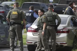 One dead, officers injured in shooting at US border patrol facility.