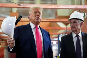 Trump bickers with Powell over Fed renovation costs.
