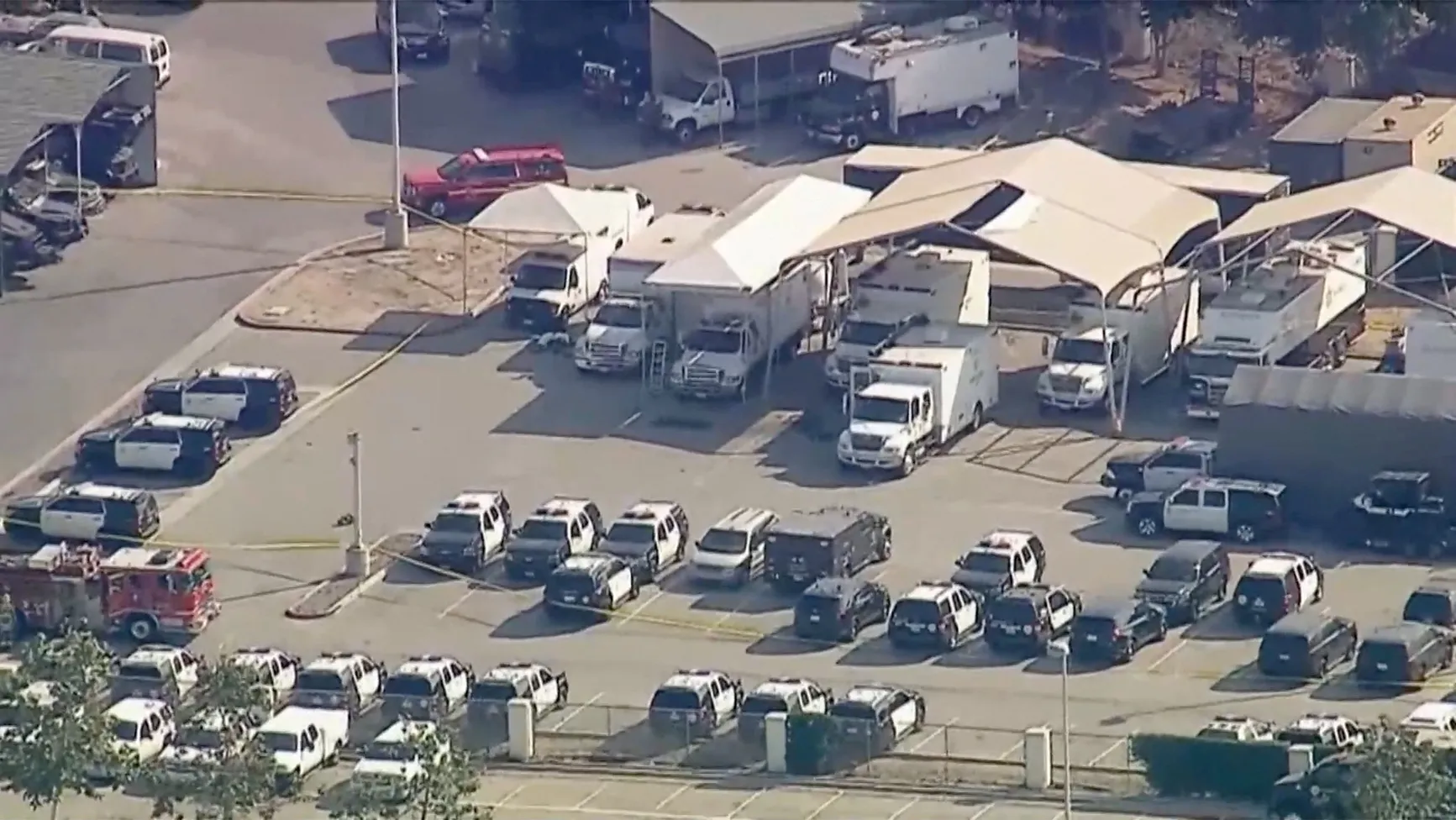 Three killed in explosion at Los Angeles police training facility.