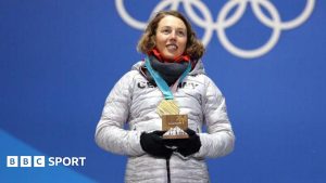 Olympic star 'seriously' hurt in climbing accident.