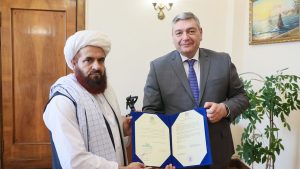 Russia becomes first state to recognise Afghanistan's Taliban government.