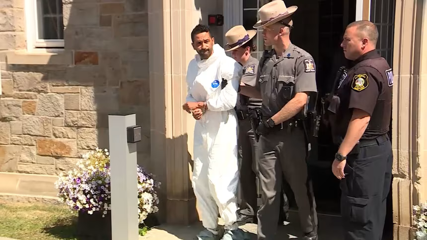 Father arrested in New York in death of 9-year-old daughter he had reported missing.