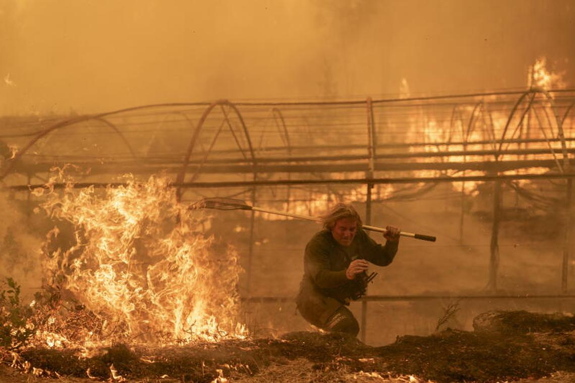Spain battles 20 major wildfires amid scorching heat.
