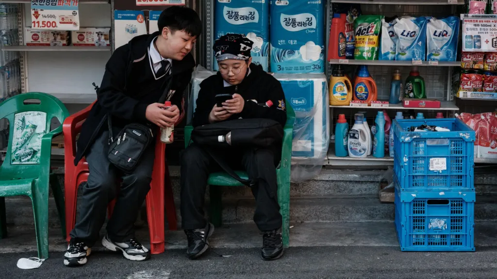 South Korea bans phones in school classrooms nationwide.