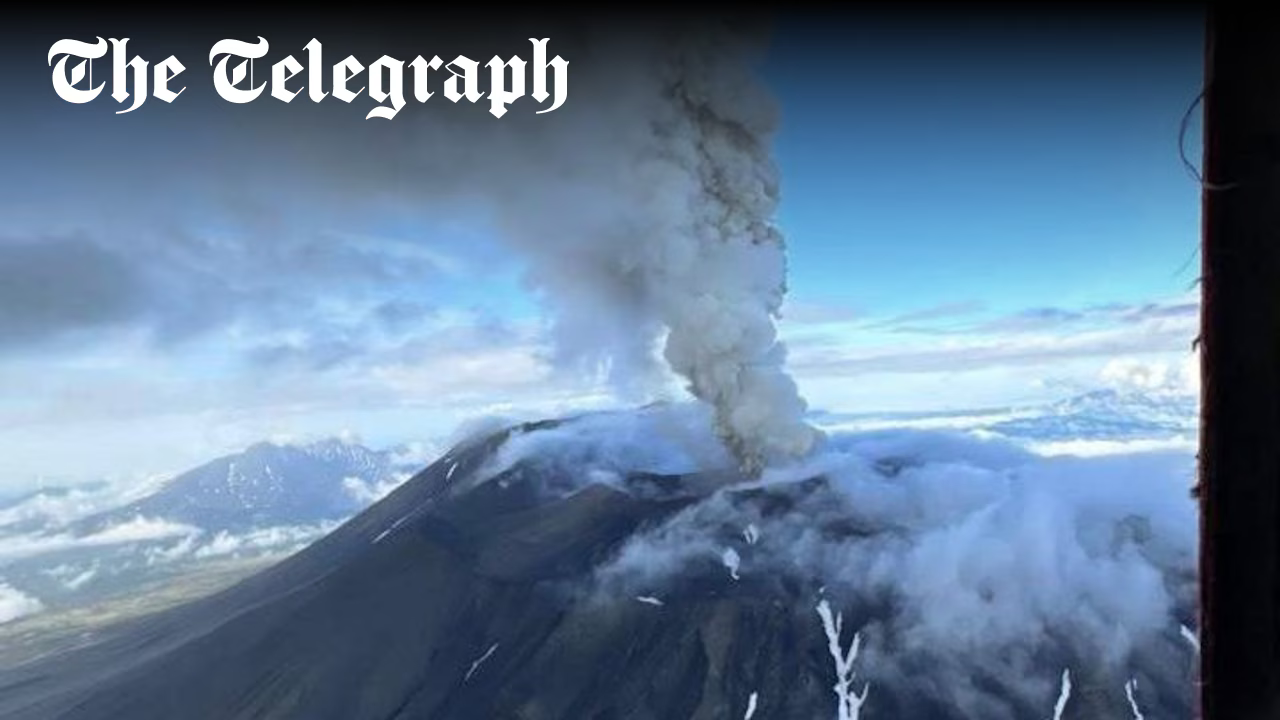 Russian volcano erupts for first time in more than 500 years.
