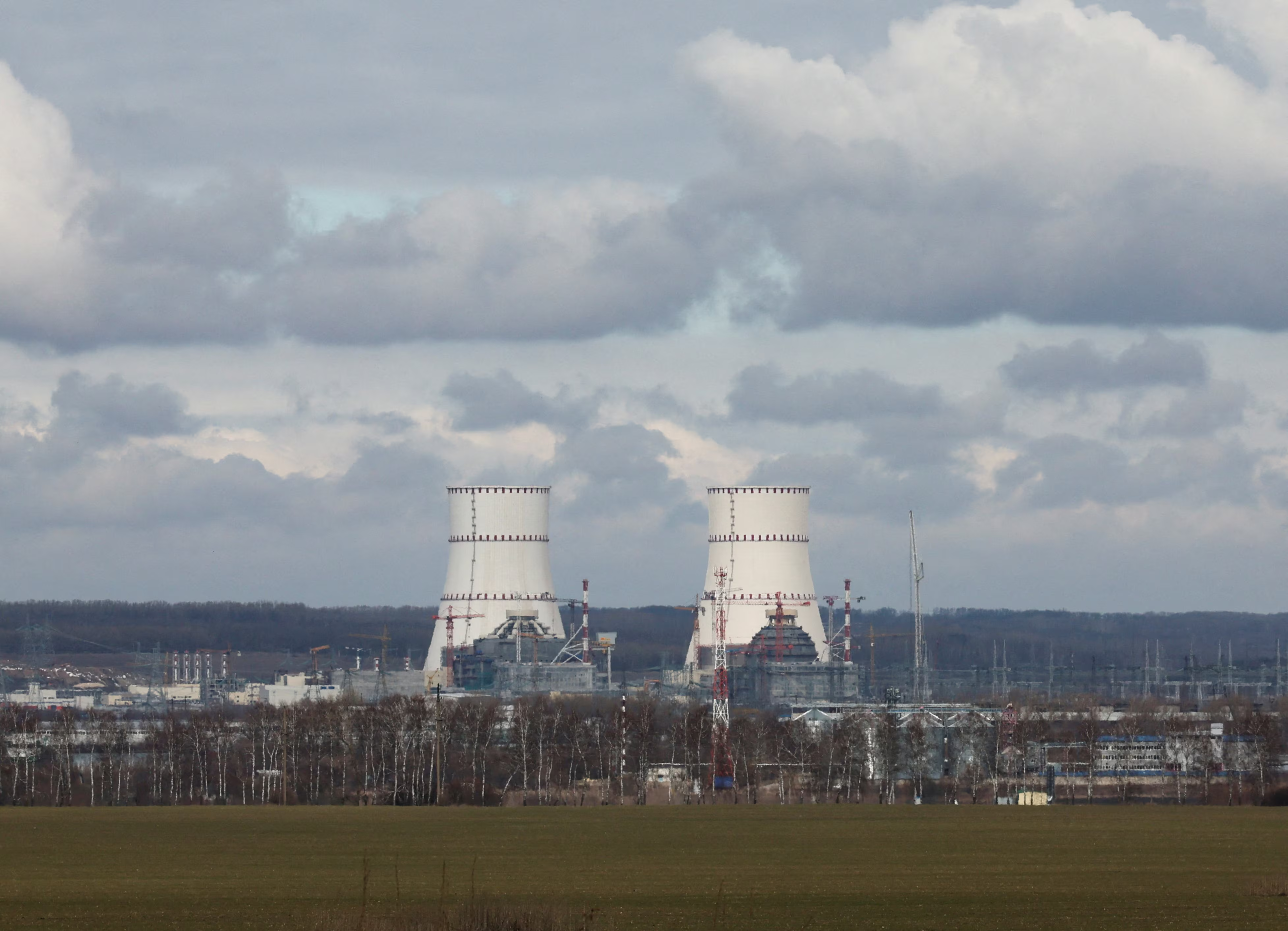 Fire at N-plant after Russia downs Ukrainian drone.