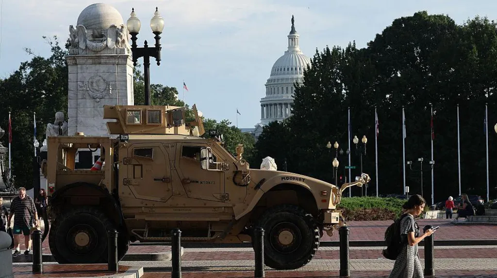 Three Republican-led states to send National Guard troops to DC.