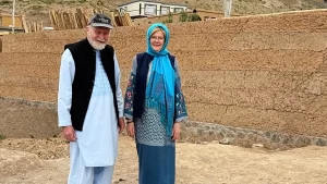 British couple freed after months in Taliban prison.