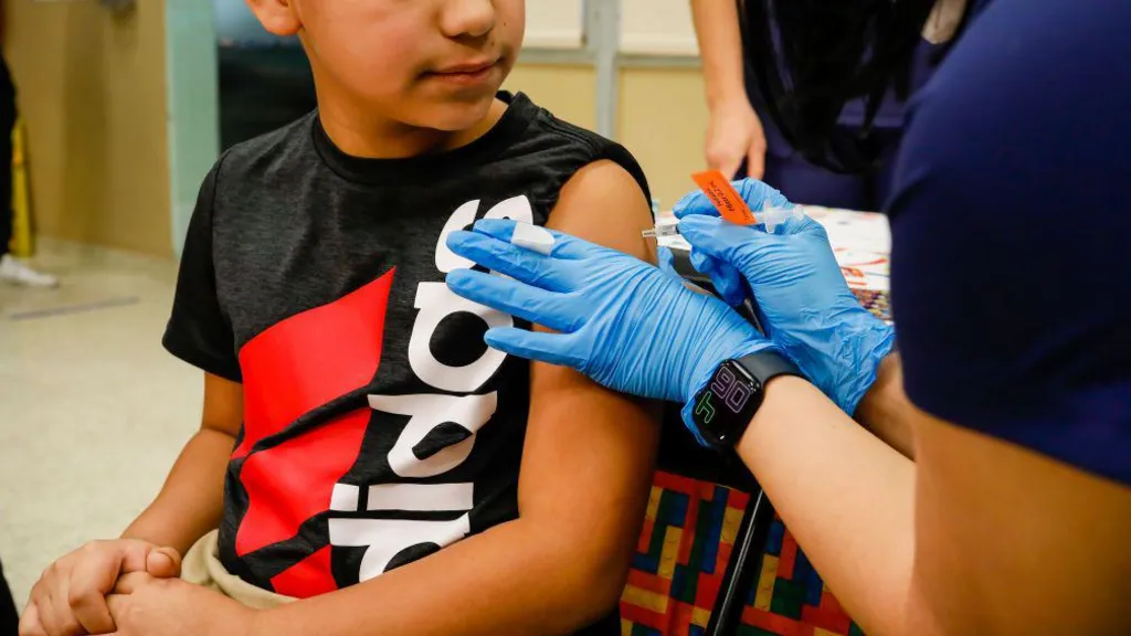 Florida aims to ban vaccine mandates for schoolchildren.