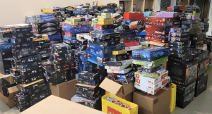 Australian man arrested over A$250,000 Lego and toy heist.