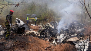 11 killed in Kenya light aircraft crash.