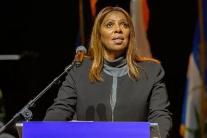 Letitia James pleads not guilty in mortgage fraud case.