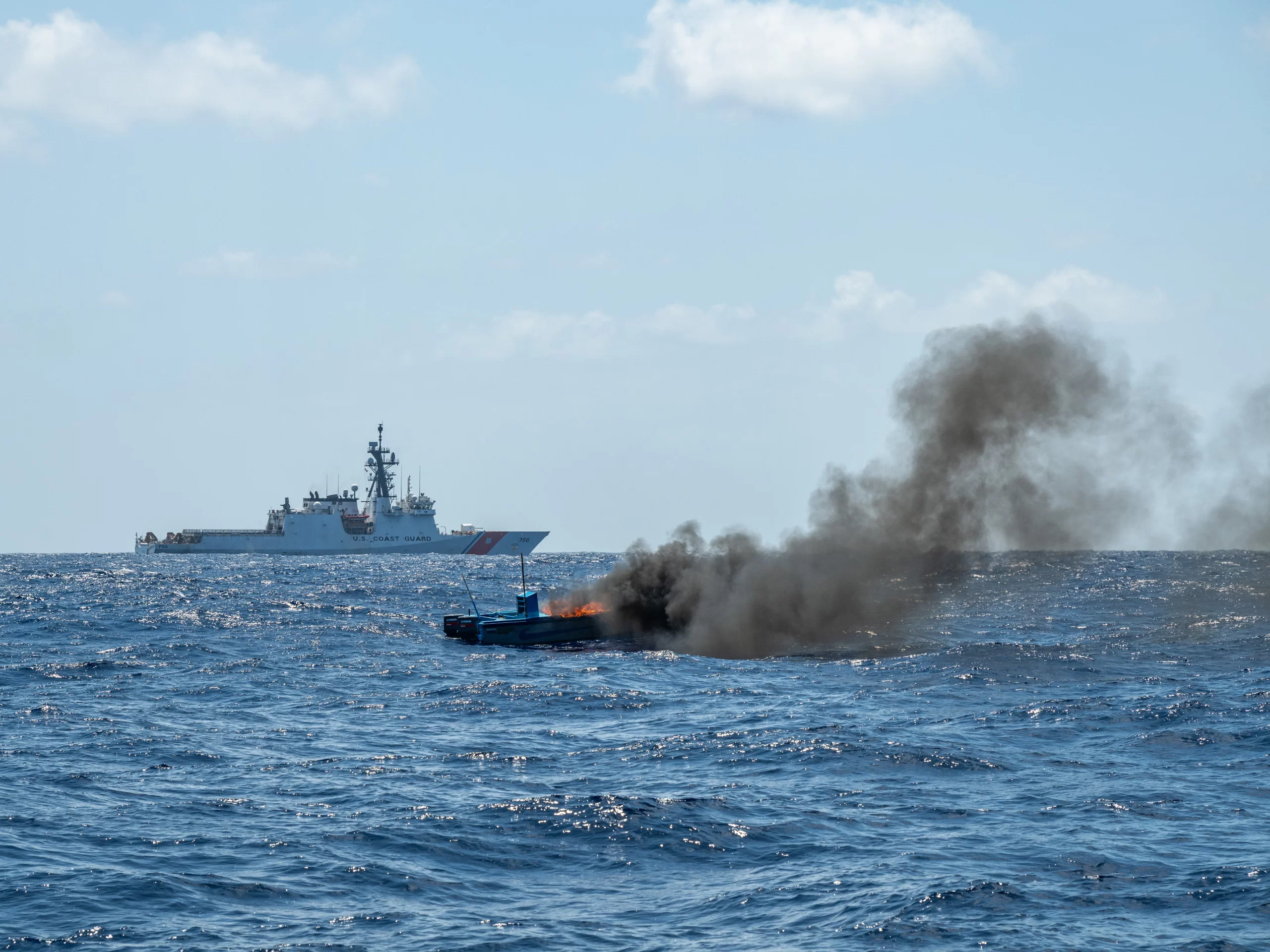 US strikes another vessel off Venezuela coast, killing six.