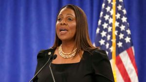 New York Attorney General Letitia James criminally indicted.
