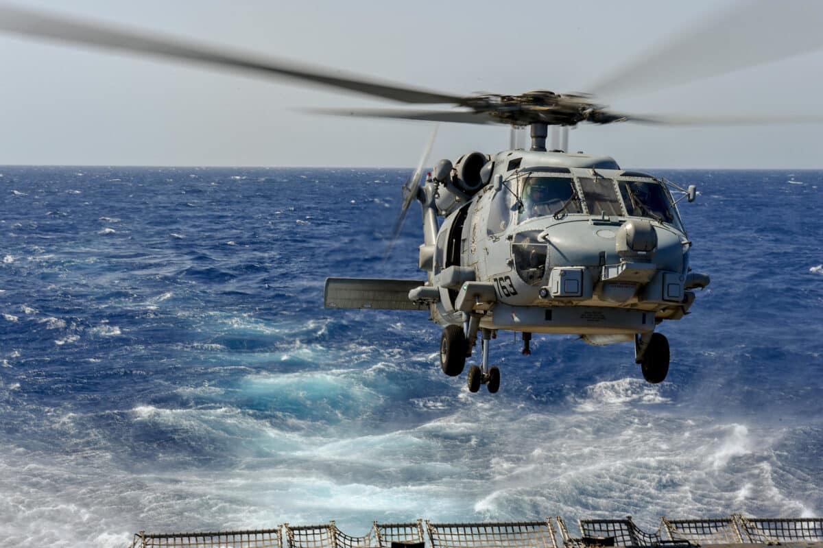 US Navy helicopter, jet crash into South China Sea.
