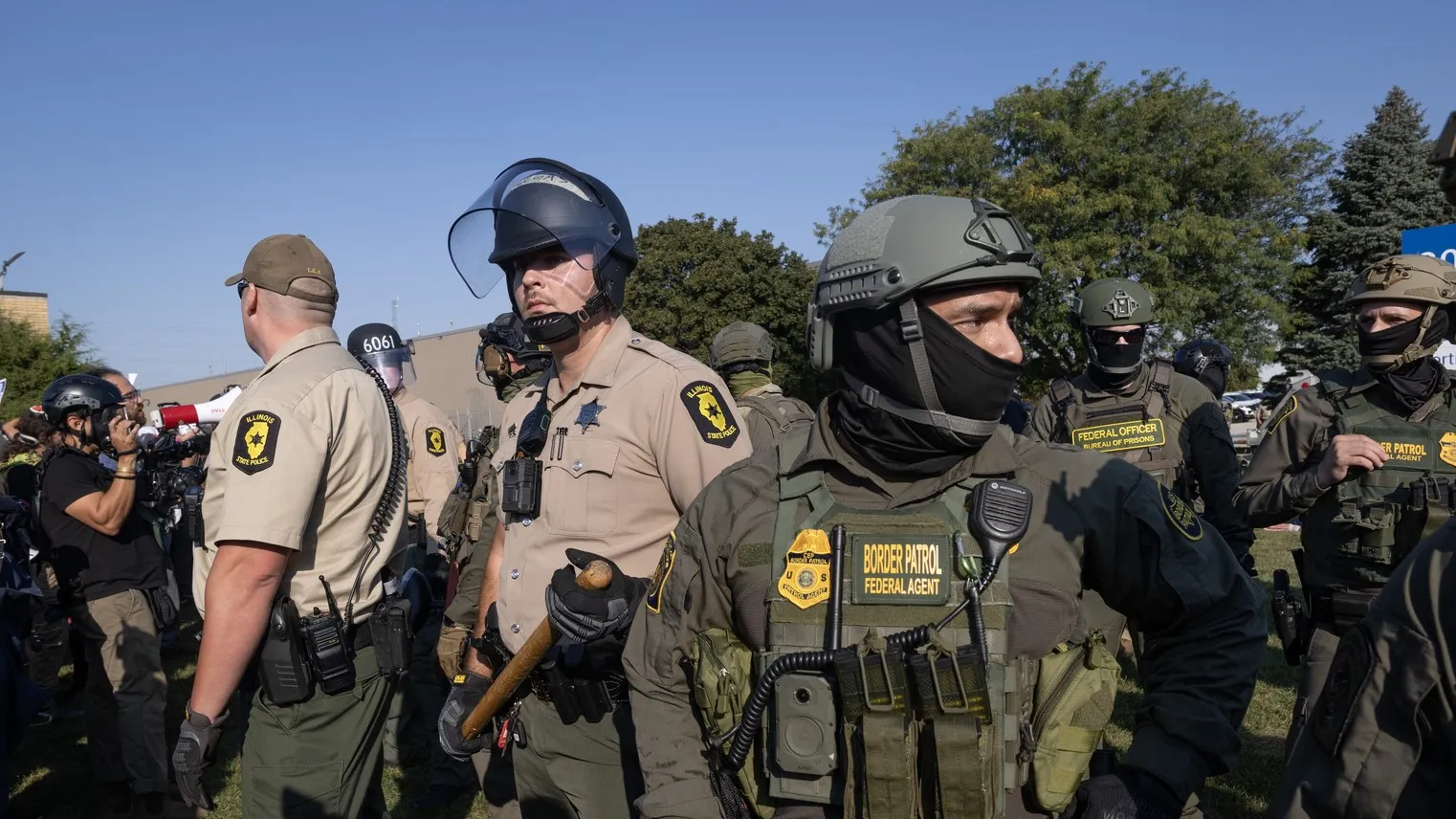Trump authorises deployment of 300 National Guard troops to Chicago.