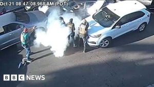 TikTok creator and US marshal shot during LA immigration raid.