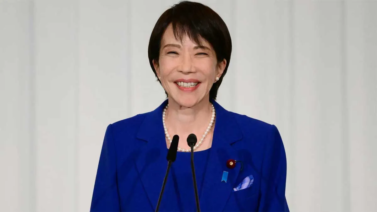 Sanae Takaichi makes history as Japan's first female prime minister.