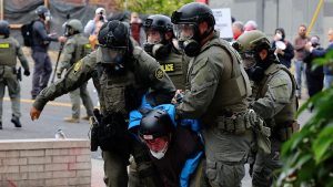 Judge blocks Trump from sending troops from California to Portland.
