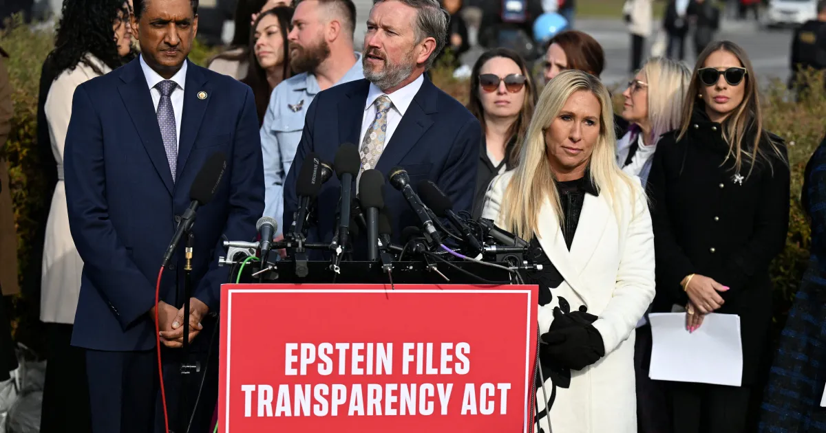 Congress approves bill to release Epstein files that will head to Trump's desk.