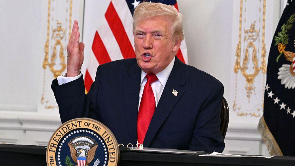 Trump says US will pause migration from 'third-world countries'.